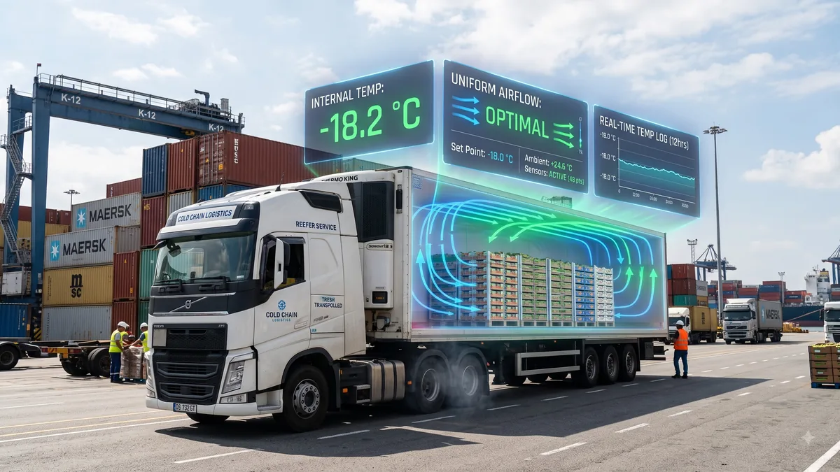 Air Cargo to Road Handover: Maintaining Cold Chain Integrity from Tarmac to Reefer Truck